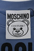 Women's Moschino Couture Sweater in Light Blue Cotton