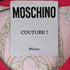 Women's Moschino Couture Printed Crew Neck T-Shirt in Multicolor Cotton