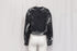 Women's Moschino Couture Logo Paint Accent Sweatshirt in Black Cotton