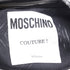 Women's Moschino Couture Logo Paint Accent Sweatshirt in Black Cotton