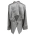 Women's Roland Mouret Button Down Blouse in Silver Polyamide