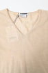 Women's Jil Sander V-Neck Sweater in Beige Cashmere