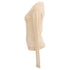 Women's Jil Sander V-Neck Sweater in Beige Cashmere