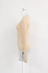 Women's Jil Sander V-Neck Sweater in Beige Cashmere