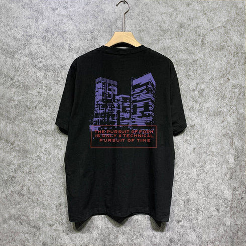 Gallery Dept T Shirt Retro Printed Loose Short-Sleeved Shirt