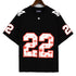 AMIRI 22 Football cotton T-Shirt