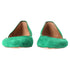 Women's Aquazzura Maia Ballet Flats in Green Suede