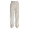 Women's Joseph High-Rise Straight-Leg Trousers in White Silk