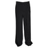 Women's Joseph High-Rise Straight-Leg Trousers in Black Viscose