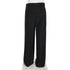 Women's Joseph High-Rise Straight-Leg Trousers in Black Viscose