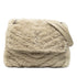 Niki Chain Flap Bag Matelasse Chevron Shearling Medium