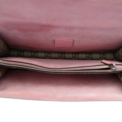 Dionysus Bag Crystal Embellished GG Coated Canvas Small