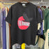 Rhude T-shirts Black Peace Dove Print Cotton Casual Short Sleeve Men and Women