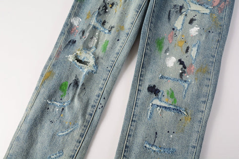 PURPLE Fashion Jeans 9072