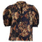 Women's Ulla Johnson V-Neck Blouse in Floral Print Cotton