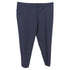 Women's Stella Mccartney Single-Breasted Blazer and Trousers Suit in Navy Blue Wool