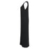 Women's Joseph ribbed-Knit Sleeveless Midi Dress in Black Viscose