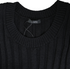 Women's Joseph ribbed-Knit Sleeveless Midi Dress in Black Viscose