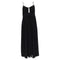 Women's Ulla Johnson Freya Cut Out Accent Midi Dress in Black Cotton