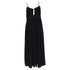 Women's Ulla Johnson Freya Cut Out Accent Midi Dress in Black Cotton