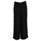 Women's A.P.C. Drawstring Pants in Black Polyester