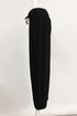 Women's A.P.C. Drawstring Pants in Black Polyester
