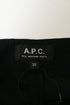 Women's A.P.C. Drawstring Pants in Black Polyester