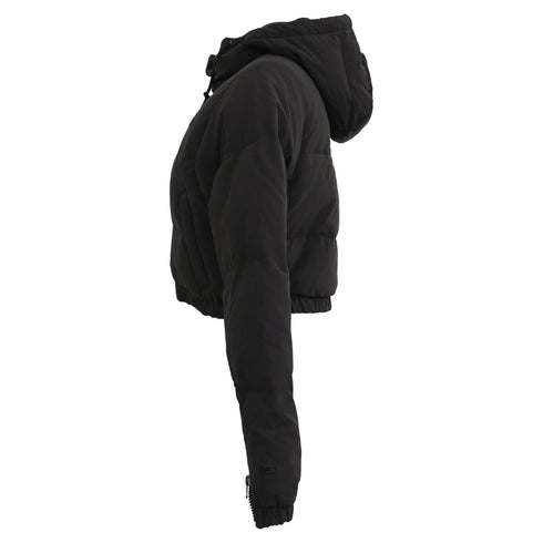 Women's The North Face Hydrenalite City Down Hooded Parka in Black Nylon