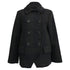 Women's Vivienne Westwood Double-Breasted Peacoat in Black Wool