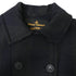 Women's Vivienne Westwood Double-Breasted Peacoat in Black Wool