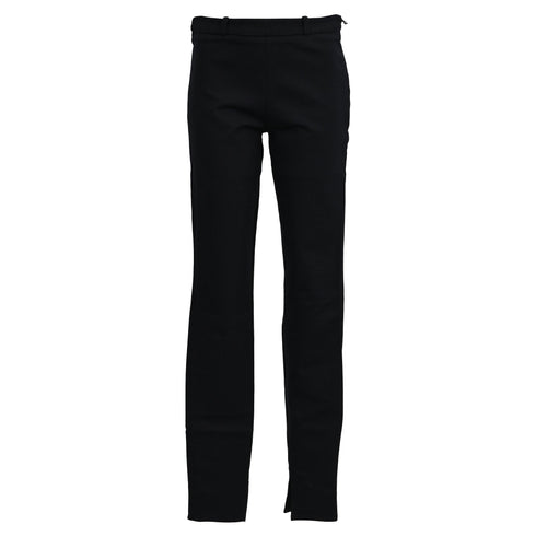 Women's Roland Mouret High-Rise Skinny Trousers in Black Wool