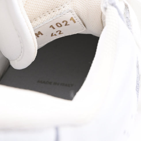Men's Celine High Top CT. 02 Mid Sneakers in White Leather