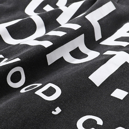 Gallery Dept T-shitrs Vintage Printed Letter Short Sleeve T-shirt