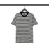 Chrome Heart T Shirts Poison Home Stripe Jacquard Embroidery Short Sleeve Couple T-Shirt