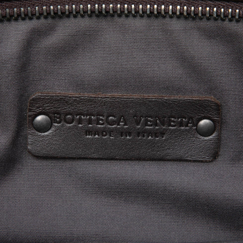 Flat Messenger Bag Intrecciato Nappa Medium