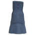 Women's Herve Leger Strapless Mini Dress in Light Blue Rayon