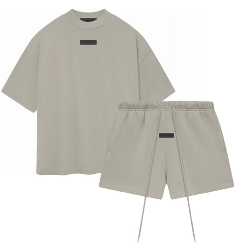 SS24 T-Shirt / Shorts / Set - Gray Green