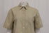 Women's Vince Short Sleeve Poplin Button-Up Shirt in Khaki Cotton