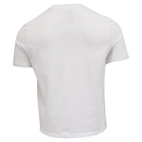 Men's Jil Sander Round Neck T-Shirt in White Cotton