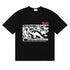 Rhude T-shirts Racing Tire Change Scene Printed Cotton Casual Short Sleeves Men and Women