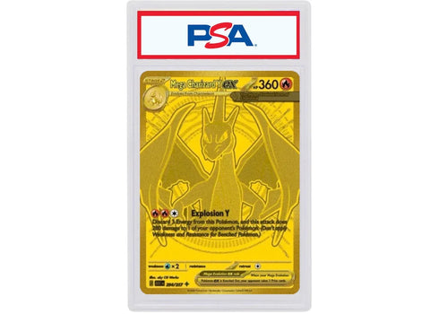 Mega Charizard Y ex 2026 Pokémon Ascended Heroes Mega Hyper Rare 294/217 (PSA Graded)