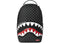 Sprayground Sharks In Paris Wtf Bubbly Check Backpack Black