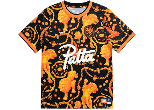 Nike x Patta x Netherlands KNVB Pre Match Jersey Orange