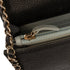 Thread Around Wallet on Chain Quilted Caviar