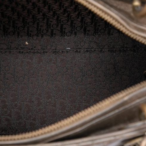 Vintage Lady Dior Bag Cannage Quilt Lambskin Medium