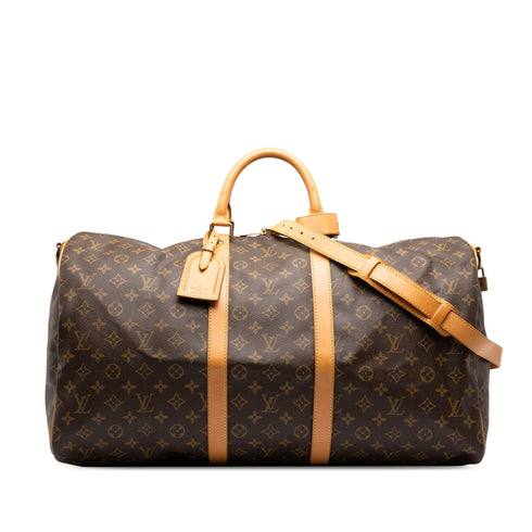 Keepall Bandouliere Bag Monogram Canvas 55