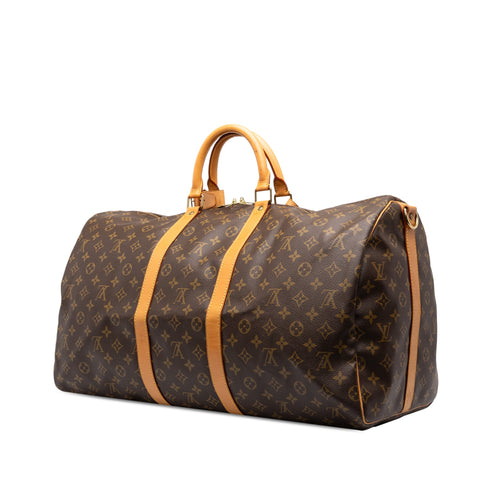 Keepall Bandouliere Bag Monogram Canvas 55