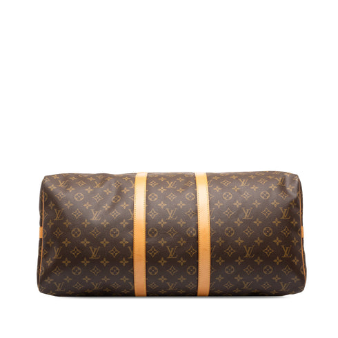 Keepall Bandouliere Bag Monogram Canvas 55