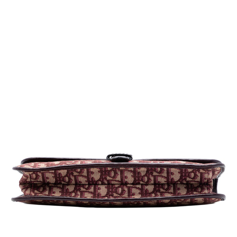Dioraddict Flap Bag Oblique Canvas Small
