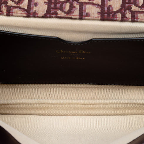Dioraddict Flap Bag Oblique Canvas Small